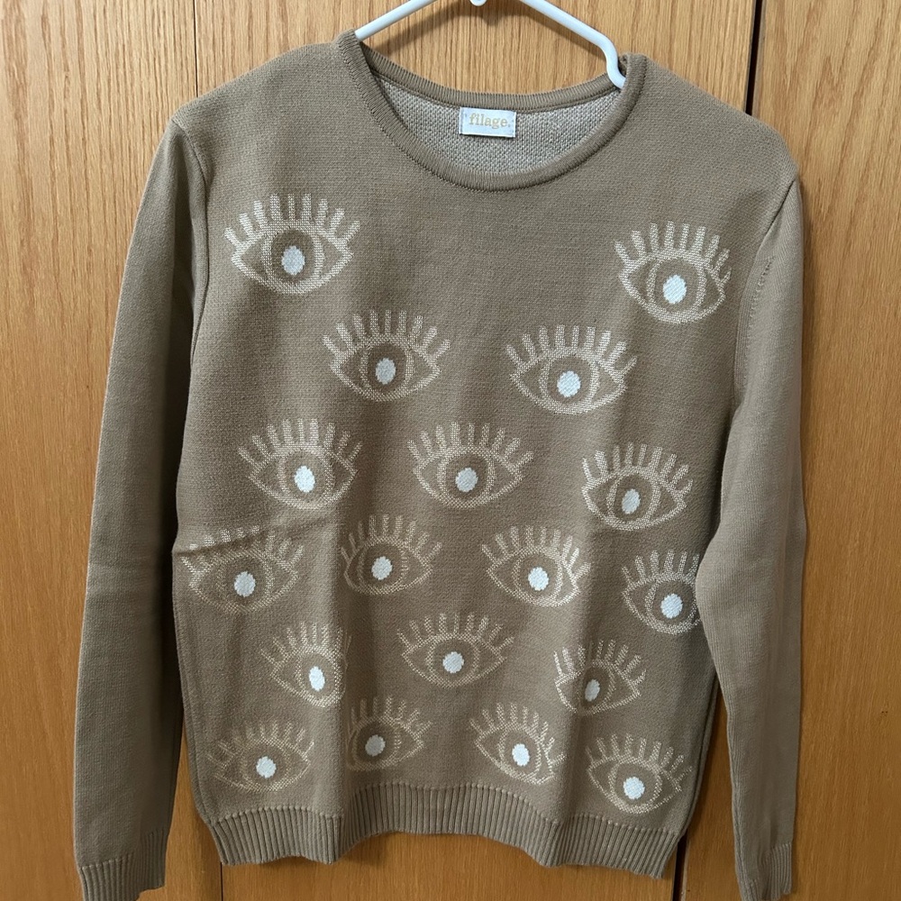 Filage Knitwear Sweater🧿beautiful color and pattern, excellent condition